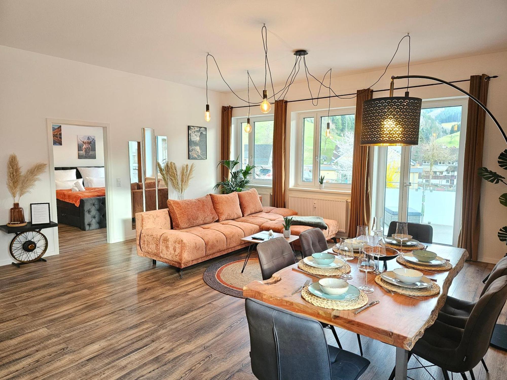 Design-Apartment I Black Forest I Boxspring I Nespresso I Spielplatz Oberharmersbach Esterno foto