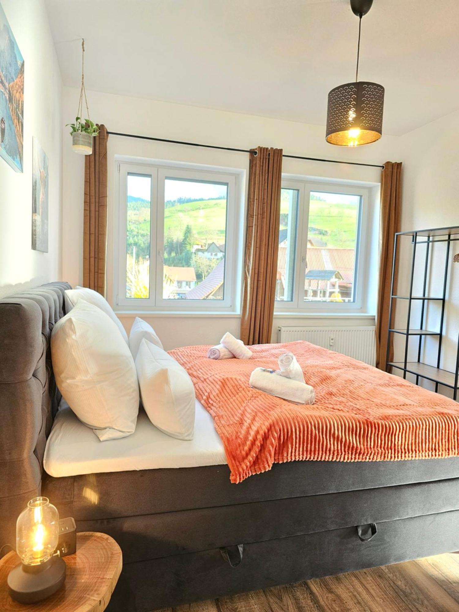 Design-Apartment I Black Forest I Boxspring I Nespresso I Spielplatz Oberharmersbach Esterno foto